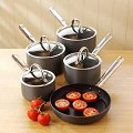 Professional Cookware Company: ProCook T304 five-piece anodised cookware set